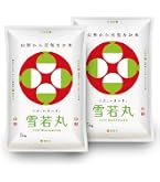 Amazon.co.jp: 令和7年産 山形県産 雪若丸 精米 5kg : 食品・飲料・お酒